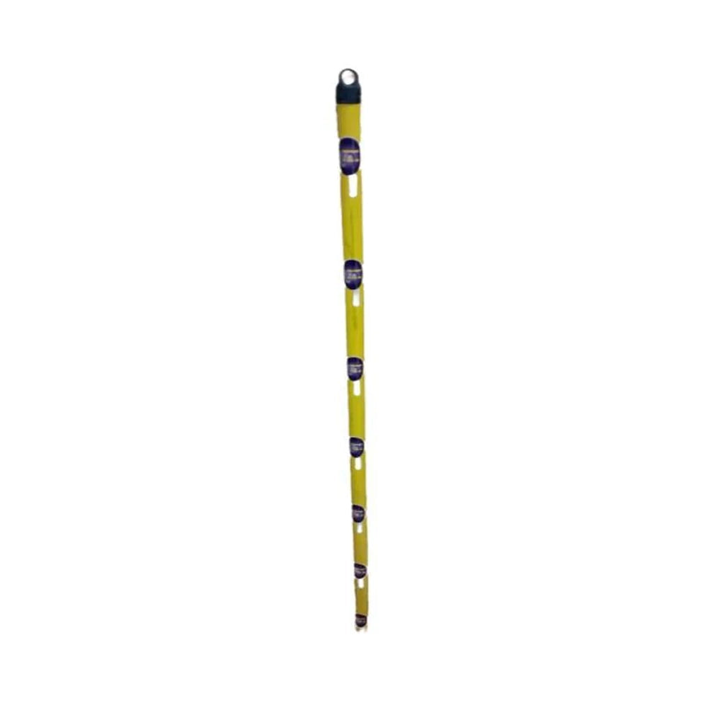 THS CJ999TH Yellow Plastic Coated Wooden Handle With Thread 120cm