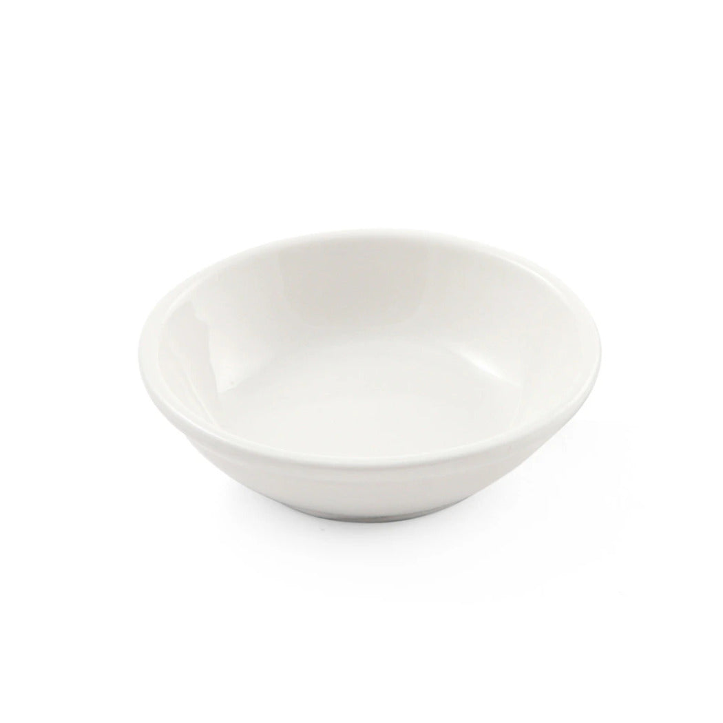 Porceletta Porcelain Sauce Dish Ivory, 7.8 cm