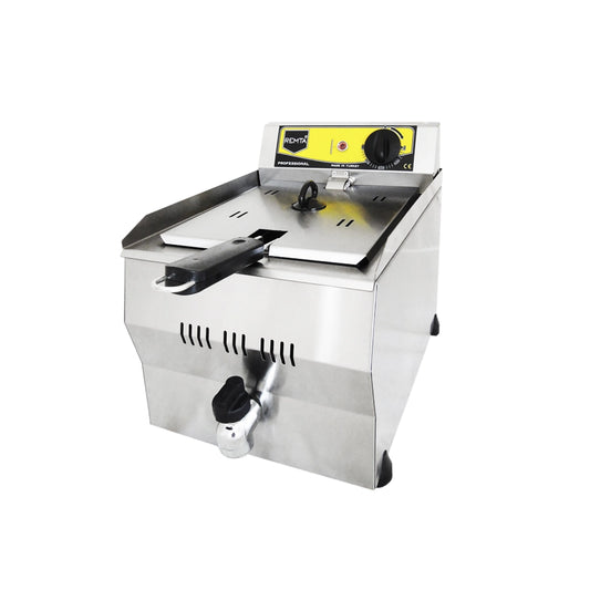 Remta 10 L Electric Fryer with Oil Drain Tap, 3200 W