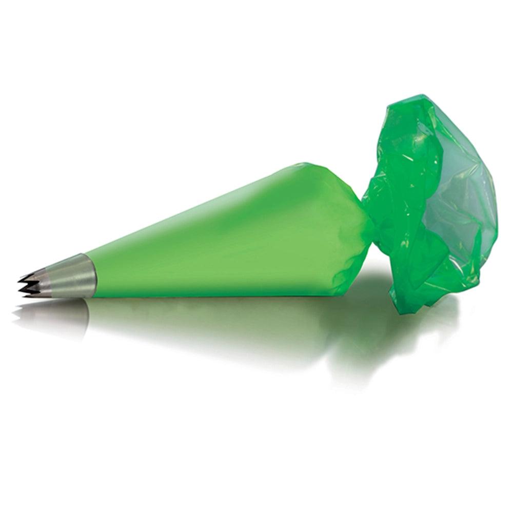 THS Disposable Green Piping Bag, 12 x 30.5 cm, 100 Pcs   HorecaStore