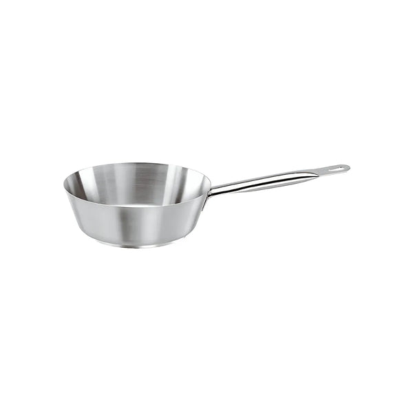 Paderno Stainless Steel Conical Sauté Pan, 1 L