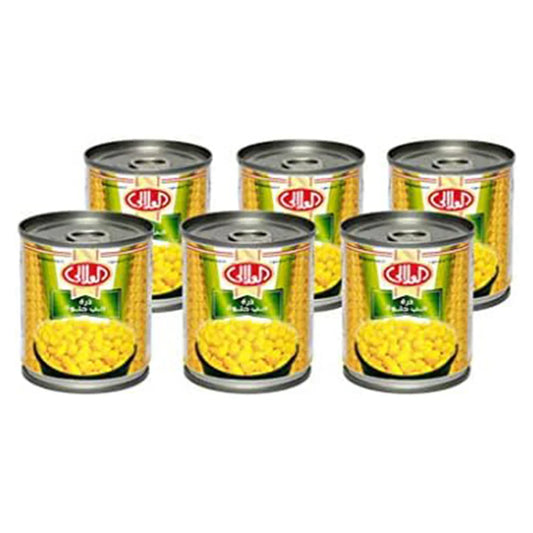 Emborg 6 Halves Corn Cob 700g, Pack of 12 pcs