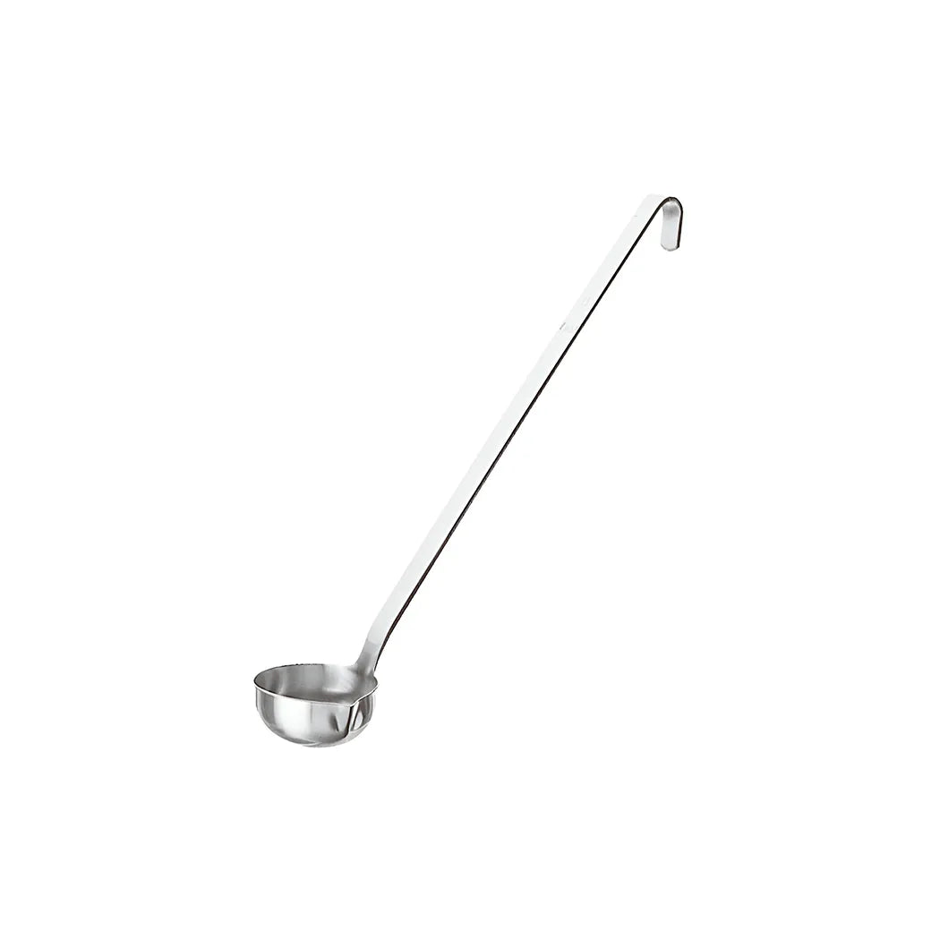 Paderno Stainless Steel One Piece Ladle with Spout, 0.07 L, Ø 6.5 cm