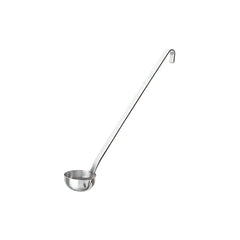 Paderno Stainless Steel Left Handed One Piece Ladle with Spout, 0.07 L, Ø 6.5 cm