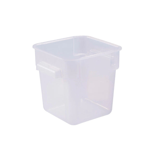 Jiwins Plastic Food Storage Container without Lid Clear, 4 Ltr