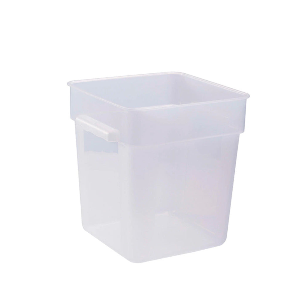 Jiwins Plastic Food Storage Container without Lid Clear, 18 Ltr