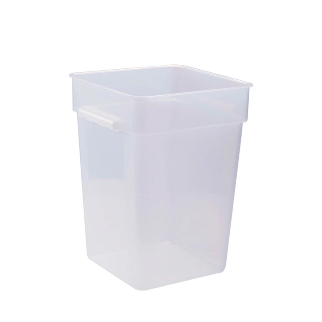 Jiwins Plastic Food Storage Container without Lid Clear, 22 Ltr