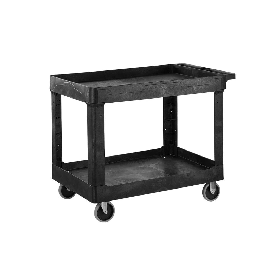 Jiwins Polypropylene Heavy-Duty Utility Cart Black, 250 kg