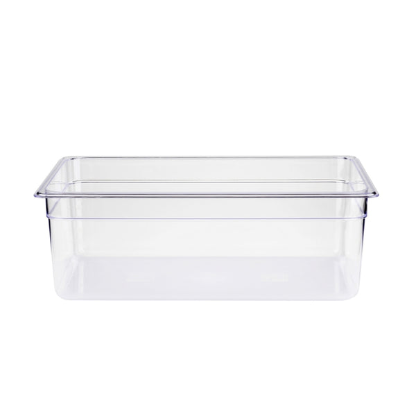 Jiwins PC Plastic GN 1/1 Gastronorm Pan Clear, 20 cm