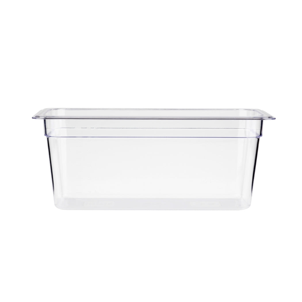 Jiwins PC Plastic GN 1/3 Gastronorm Pan Clear, 15 cm