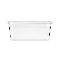 Jiwins PC Plastic GN 1/3 Gastronorm Pan Clear, 15 cm