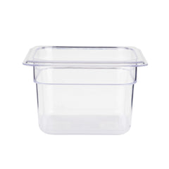 Jiwins PC Plastic GN 1/4 Gastronorm Pan Clear, 15 cm