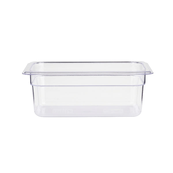 Jiwins PC Plastic GN 1/9 Gastronorm Pan Clear, 6.5 cm