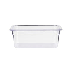 Jiwins PC Plastic GN 1/9 Gastronorm Pan Clear, 6.5 cm