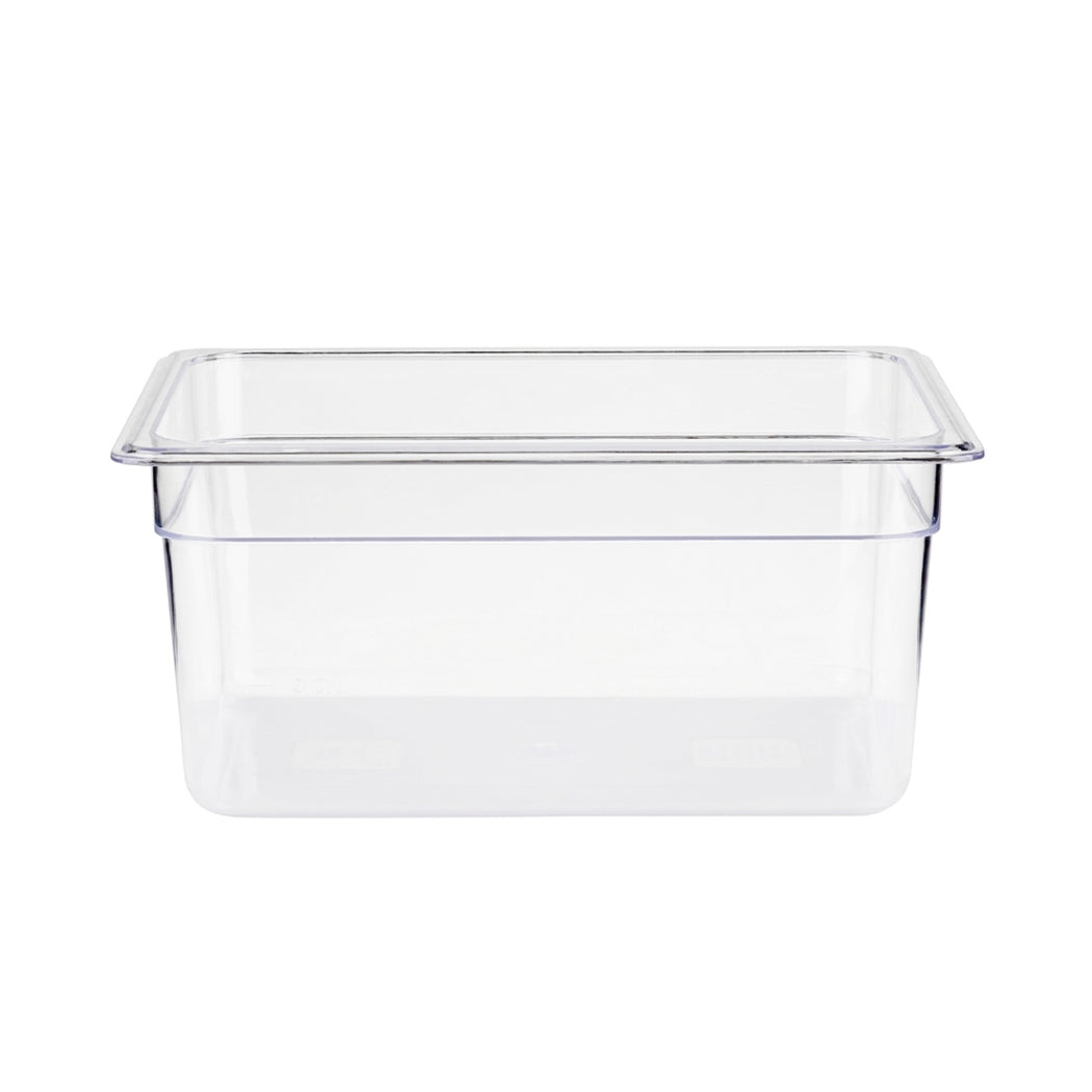 Jiwins PC Plastic GN 1/9 Gastronorm Pan Clear, 10 cm