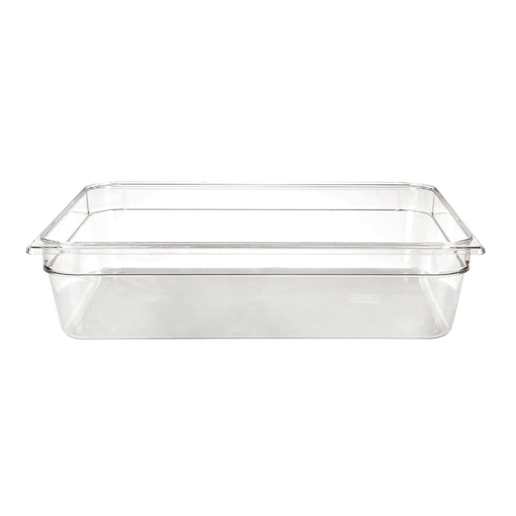 Jiwins PC Plastic GN 2/1 Gastronorm Pan Clear, 20 cm