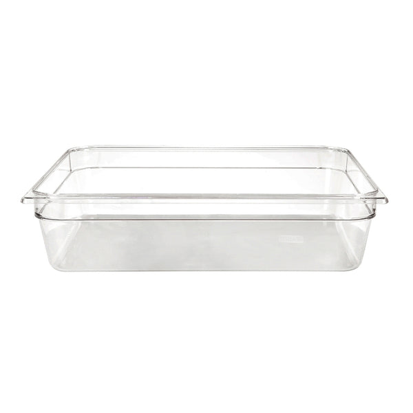 Jiwins PC Plastic GN 2/1 Gastronorm Pan Clear, 20 cm