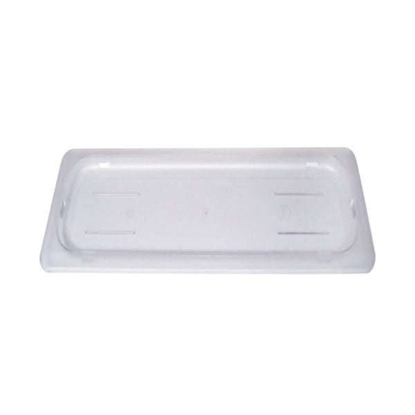 Jiwins PC Plastic GN 1/9 Flat Lid Clear, 17.6 x 10.9 cm