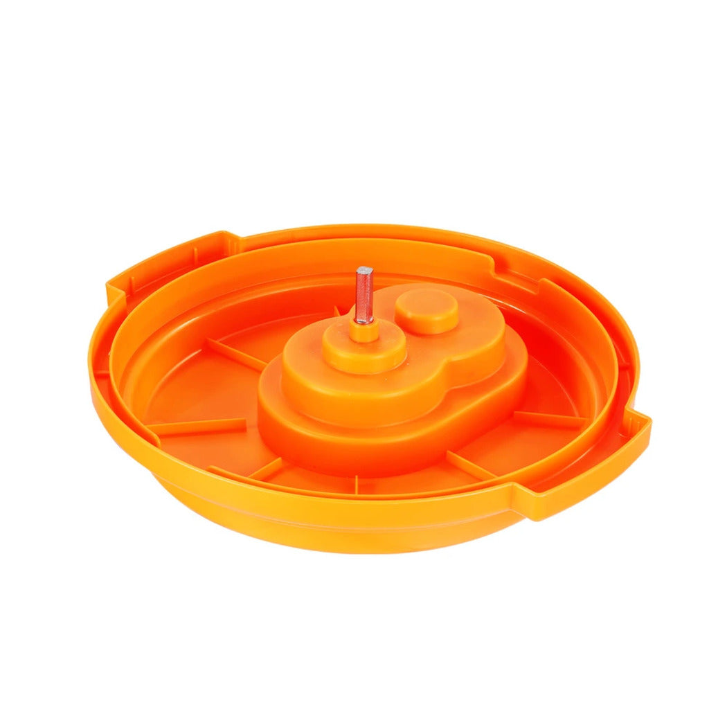 Jiwins Polypropylene Salad Spinner Orange, 9.5 Ltr