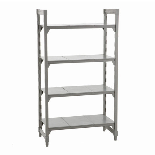 Jiwins PP-Iron Starter Shelving Unit Solid Grey, 91 x 61 x 180 cm