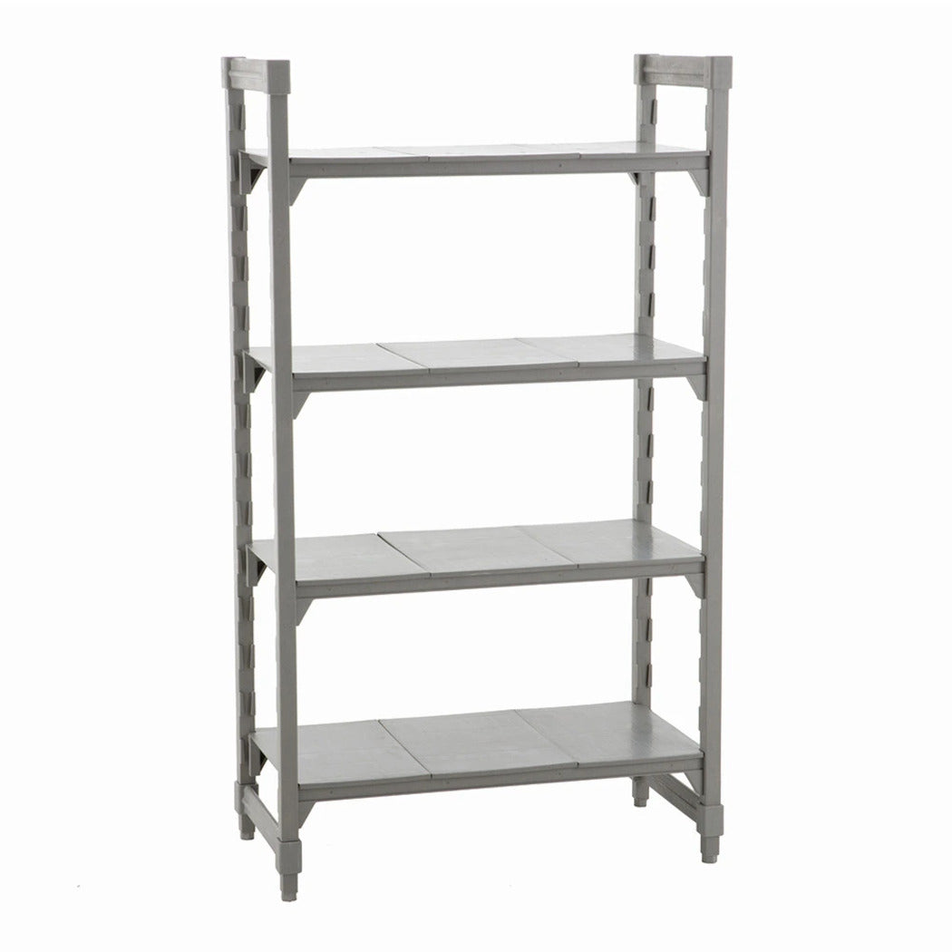 Jiwins PP-Iron Starter Shelving Unit Solid Grey, 106 x 61 x 180 cm