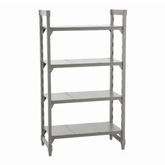 Jiwins PP-Iron Starter Shelving Unit Solid Grey, 106 x 61 x 180 cm