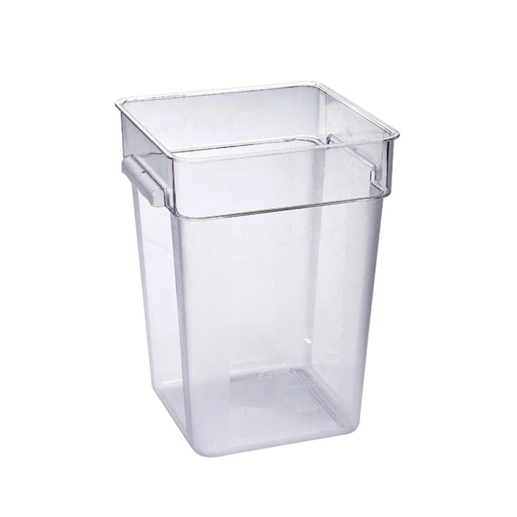 Jiwins Plastic Food Storage Container Clear, 22 Ltr