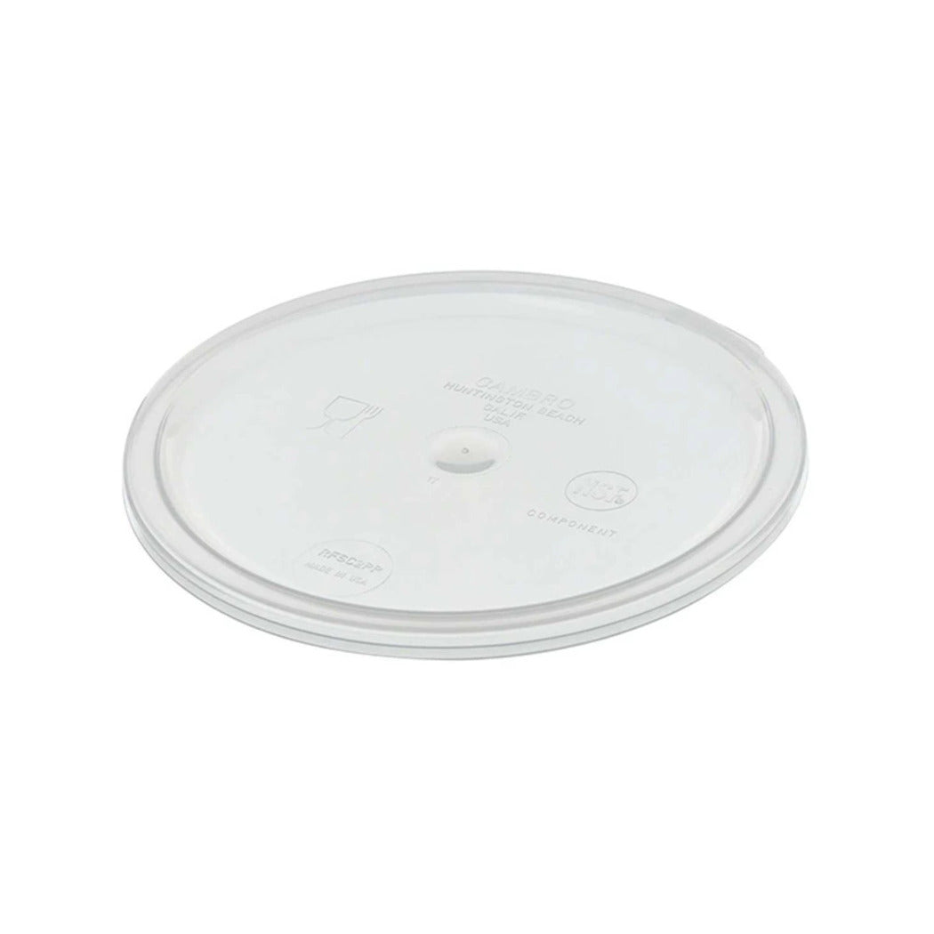 Jiwins Plastic Round Cover Lid Clear, 2/4 Qt