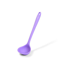 Iris Series Silicon Soup Ladle in Purple Color, 29 cm