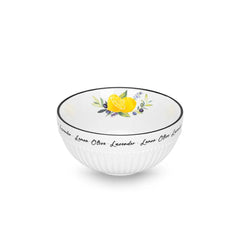 Lemon Provence Series Porcelain Bowl, 12 cm