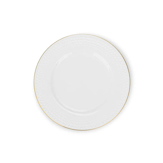 NOEMI Fine Bone China 2-Piece Plates, 20 cm