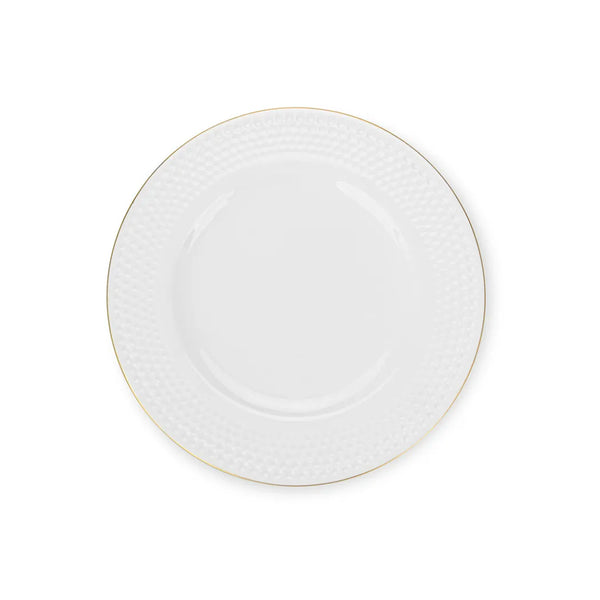 NOEMI Fine Bone China 2-Piece Plates, 25 cm