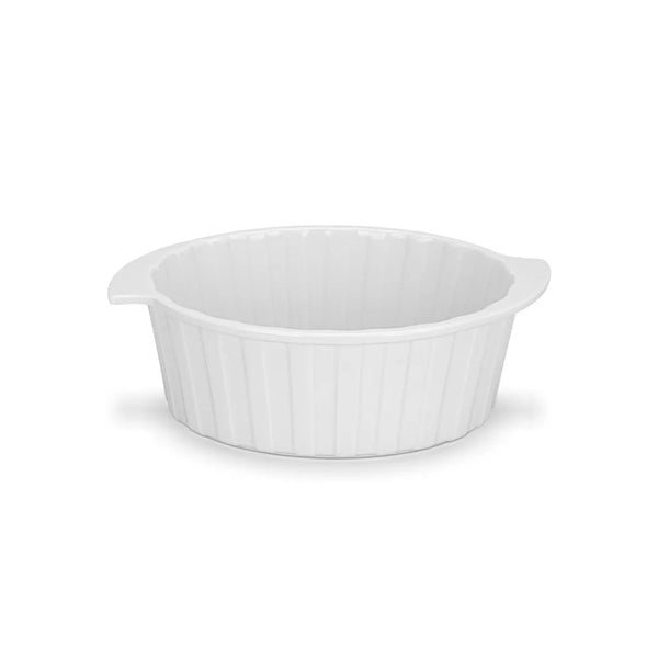 Porcelain Oval Shape Baking Dish, 970 ml Capacity and 19 x 14 ? 8 cm