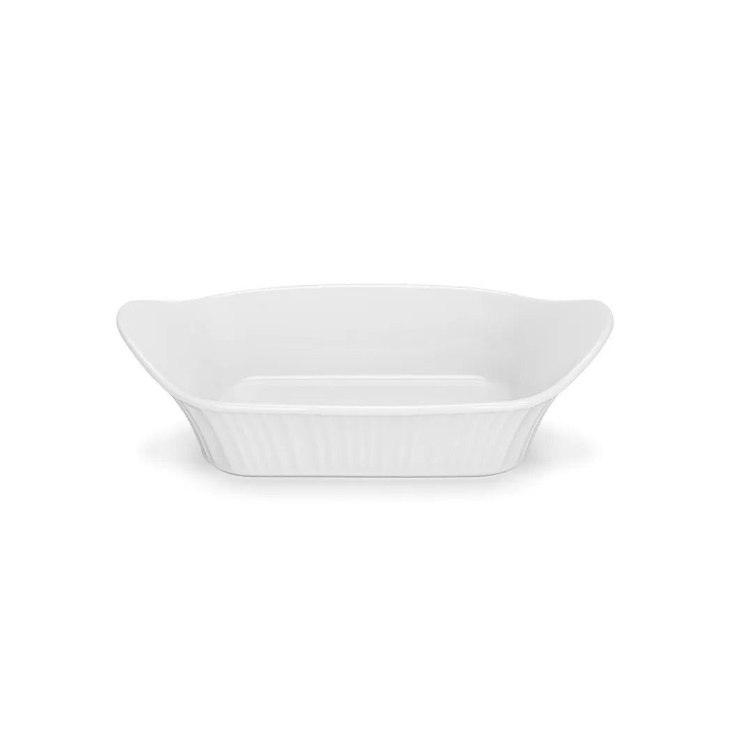 Porcelain Rectangular Baking Dish, 780 ml Capacity and 21.5 x 15 x 7 cm