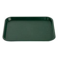 THS Fast Food Tray, Rectangular, Green, 14" x 18"