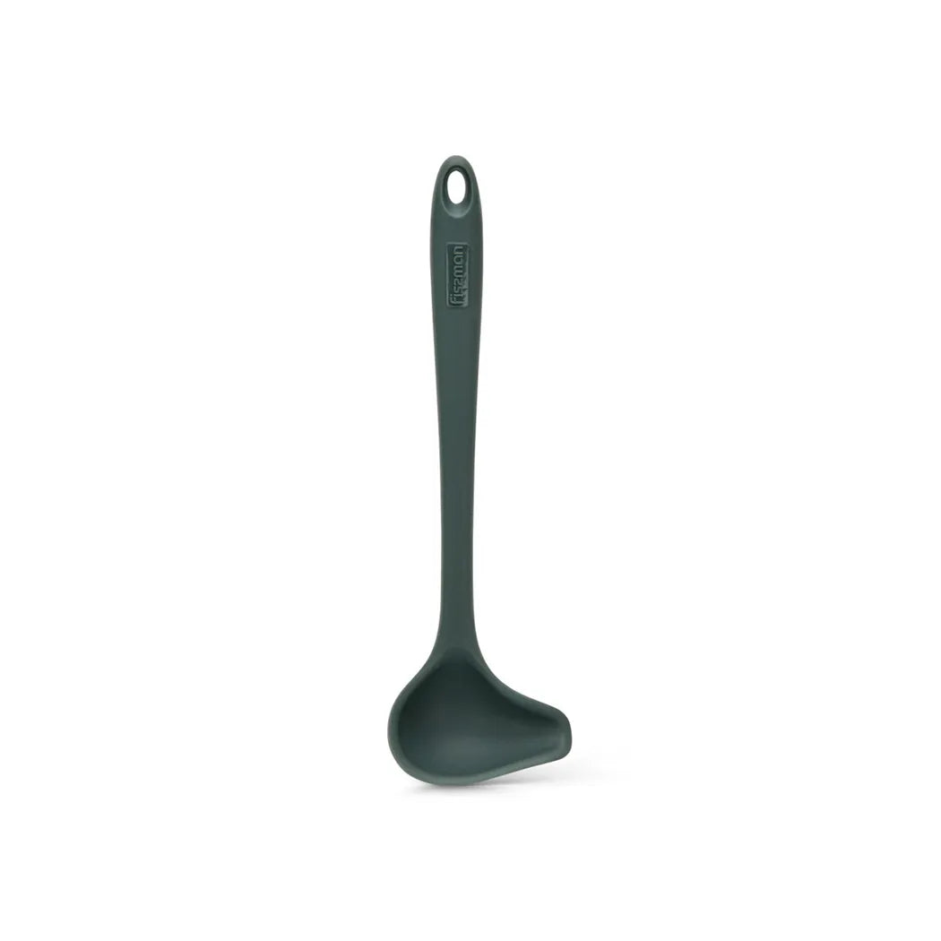 Chefs Tools Silicon Sauce Spoon in Avocado Color, 27 cm