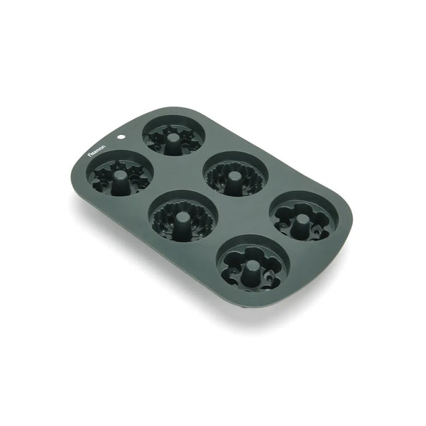 6 Cups Silicon Cake Mould, 25.5 x 17 x 3.5 cm