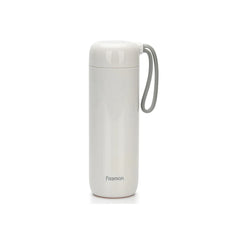 Never Spill Over Stainless Steel Thermos Flask in White Color, 400 ml