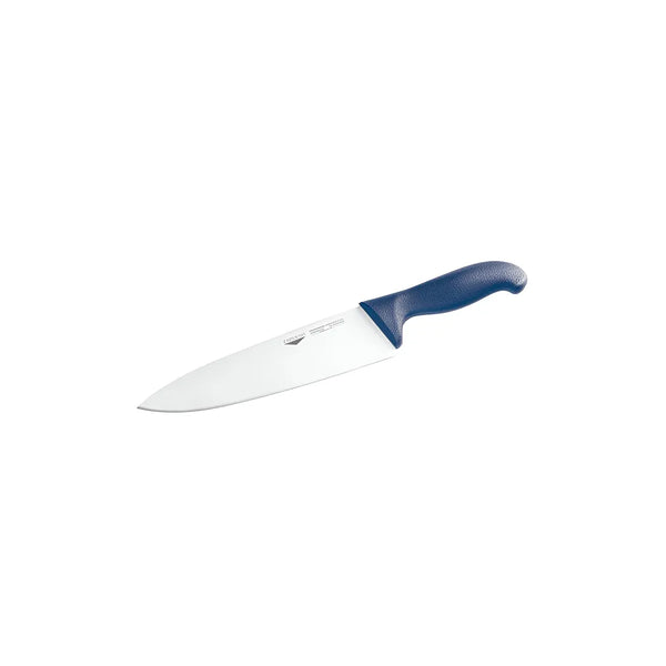 Paderno Stainless Steel Cook's Knife with Blue Handle, 20 cm