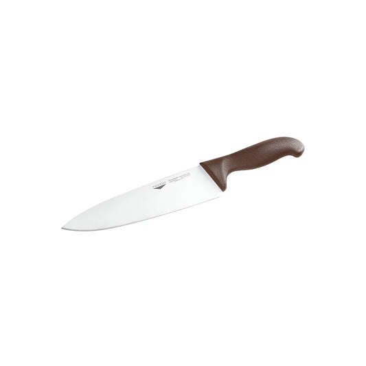 Paderno Stainless Steel Cook's Knife with Brown Handle, 20 cm