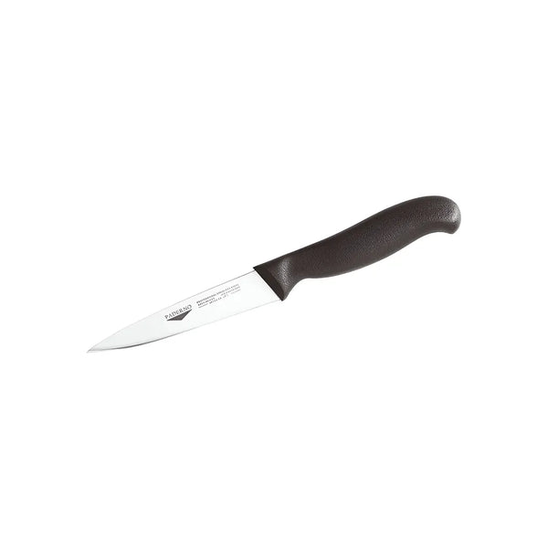 Paderno Stainless Steel Paring Knife with Black Handle, 8 cm