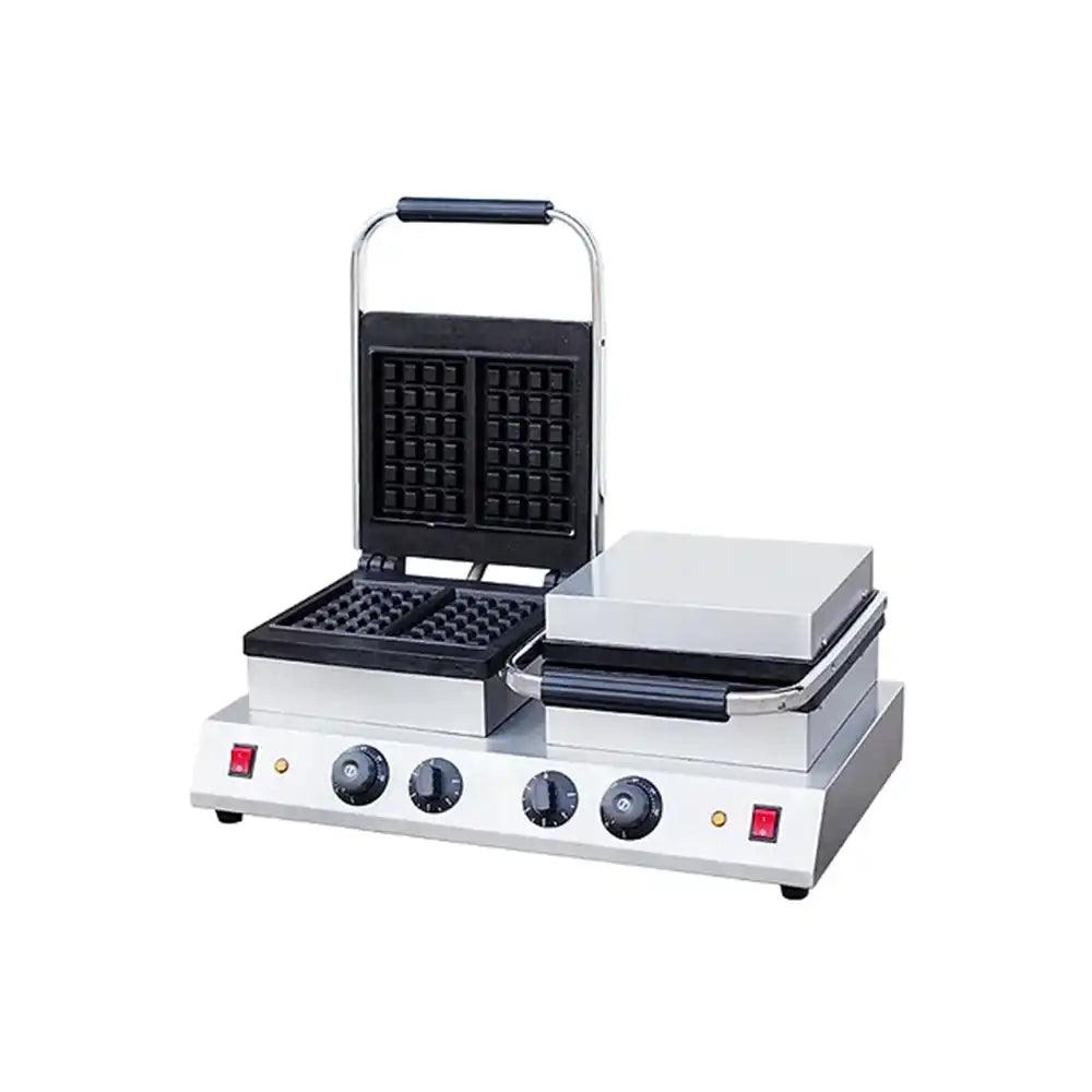 THS HF-2F Waffle Baker 2 + 2 kW, 60 x 45 x 25 cm - HorecaStore