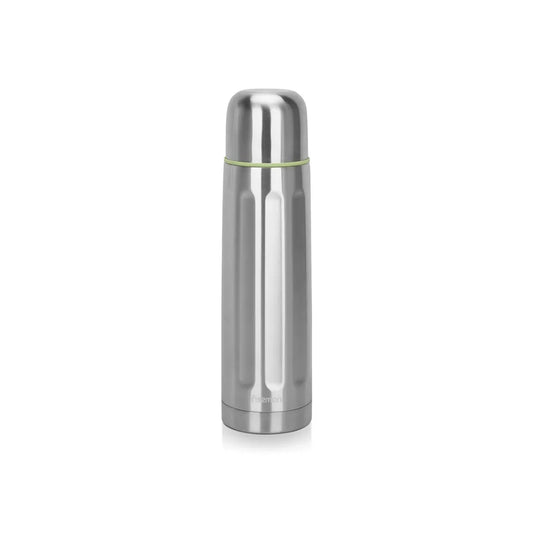 Stainless Steel Double Wall Vacuum Flask with 12 hours Insulation, 1 ltr.