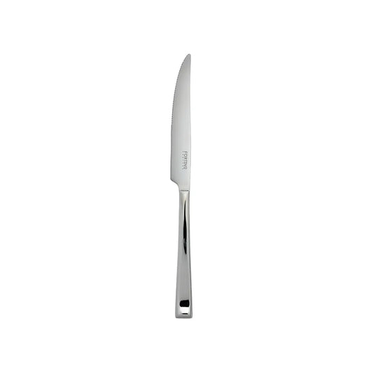 Furtino Inspira 18/10 Stainless Steel Steak Knife 4 mm, Length 24 cm, Pack of 12