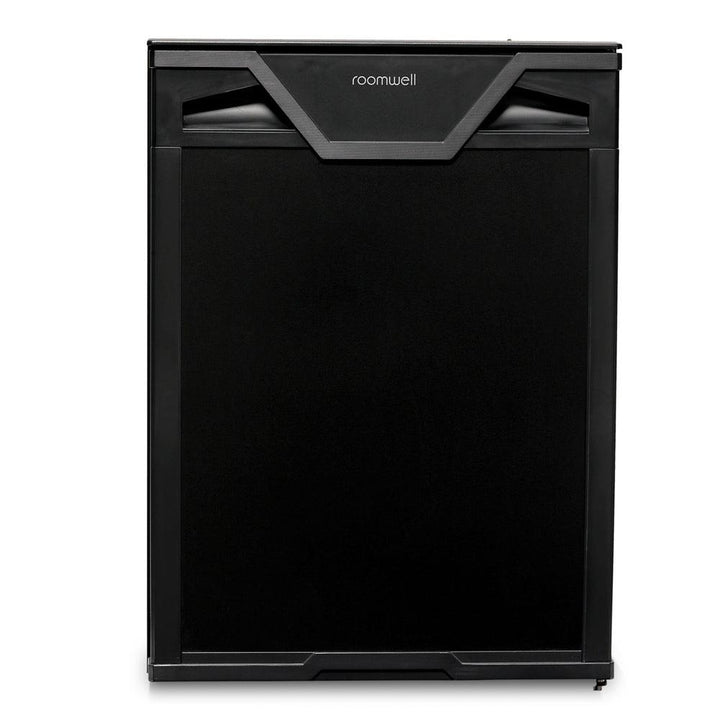 Roomwell UK High Cool Absorption Minibar, Solid Door 30 Liters, H 49 x W 40 x D 40.6 cm, 100% Silent, Ultra-Cooling, CFC/HCFC Free, Color Black - HorecaStore