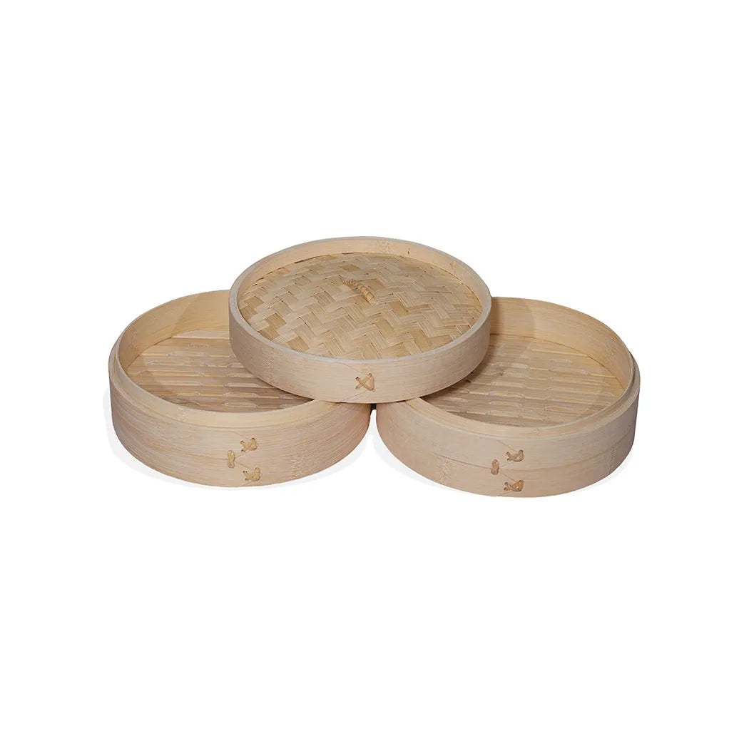 Paderno 49603-25 Dimsum Bamboo Steamer 25 cm