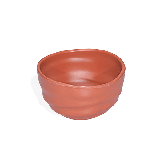 Dinewell 4.25"/11CM Melamine Round Bowl Terracotta 5/Case