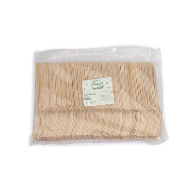 Free Plastik Disposable Wooden Table Fork, Pack Of 1000