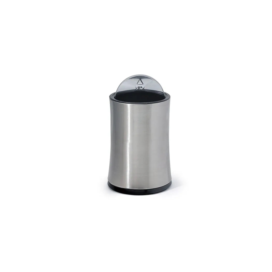 Roomwell Metal Swing Guestroom Bin 10 Litres, Color Silver