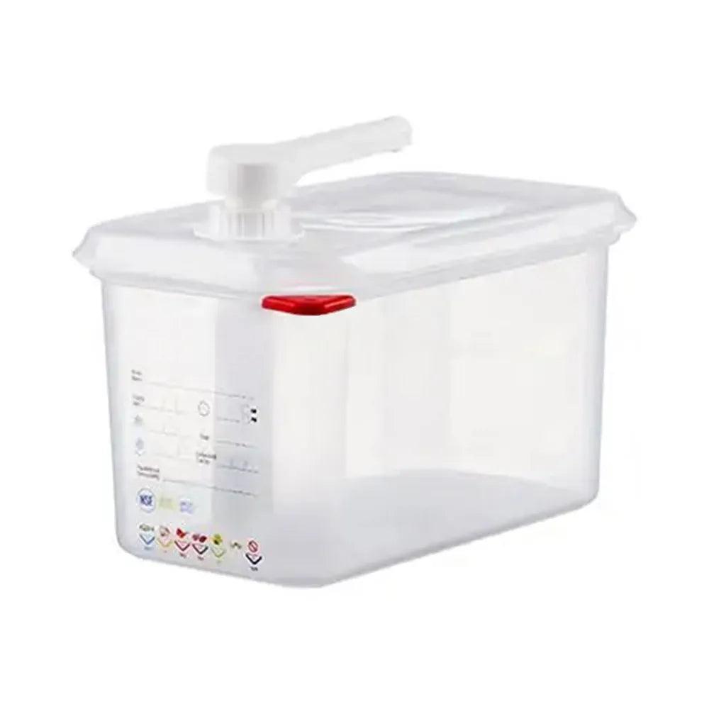 Sauce Dispenser GN 1/4 43 L Pump 30 ml 26.5 x 16.2 x 19 cm   HorecaStore